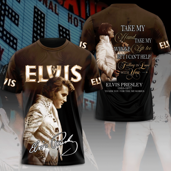 Elvis Presley 3D Apparel - MAITM 7312