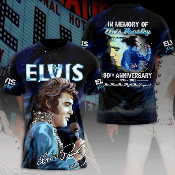 Elvis Presley 3D Apparel - MAITM 7390