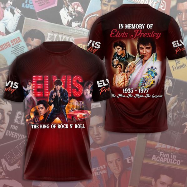 Elvis Presley 3D Apparel - MAITM 7287