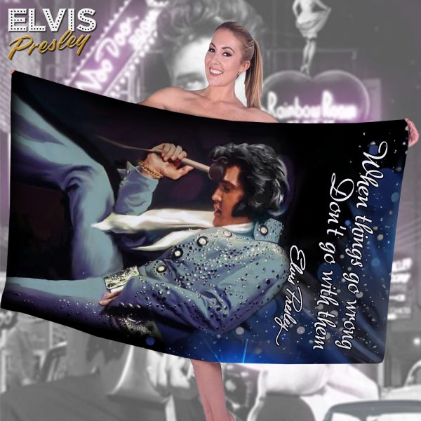 Elvis Presley Rectangle Beach Towel - HOATT 5562