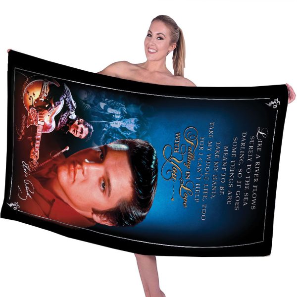 Elvis Presley Rectangle Beach Towel - MAITM 7279