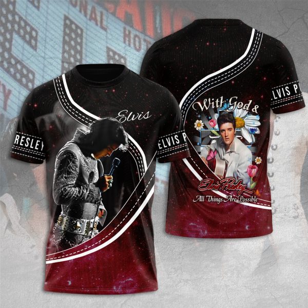 Elvis Presley 3D Apparel - HUANNM 5477