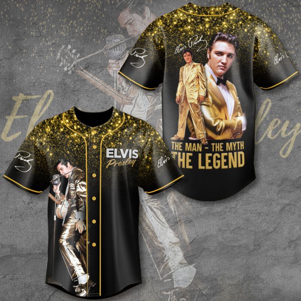 Elvis Presley Baseball Jersey - VANDH 3181