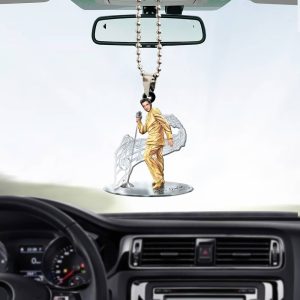 Elvis Presley Custom Shape 1-sided Acrylic Car Ornament - GNE 667