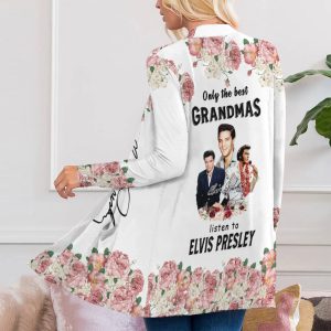 Elvis Presley Women's Patch Pocket Cardigan - HOATT 5701