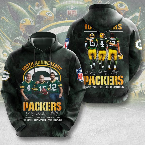 Green Bay Packers 3D Apparel - MAITM 7509