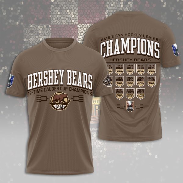 Hershey Bears 3D Apparel - MAITM 7299