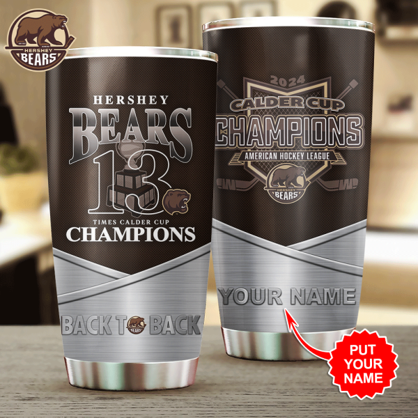 Personalized Hershey Bears Tumbler Cup - HOATT 5400