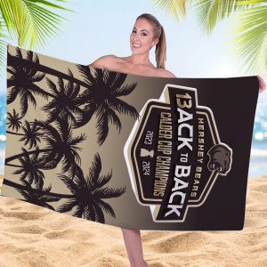 Hershey Bears Rectangle Beach Towel - MAITM 7295