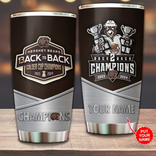 Personalized Hershey Bears Tumbler Cup - HOATT 5401