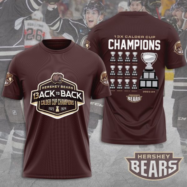 Hershey Bears 3D Apparel - HOATT 5392