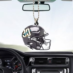 Jacksonville Jaguars Custom Shape 2-sided Acrylic Car Ornament - TANTN 7468