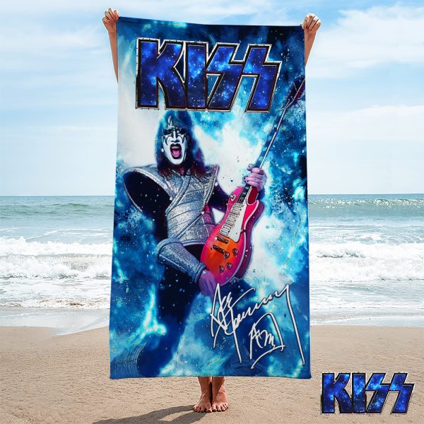 Kiss Band Rectangle Beach Towel - HOATT 5630