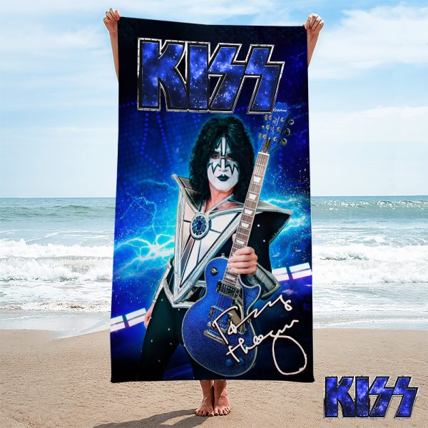 Kiss Band Rectangle Beach Towel - HOATT 5635