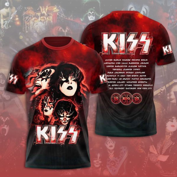 Kiss Band 3D Apparel - GNE 675