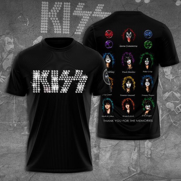 Kiss Band 3D Apparel - GNE 642