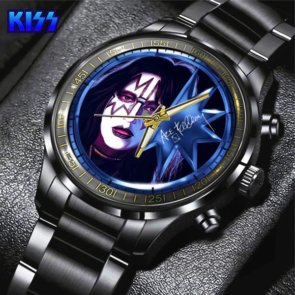 Kiss Band Black Stainless Steel Watch - GNE 622