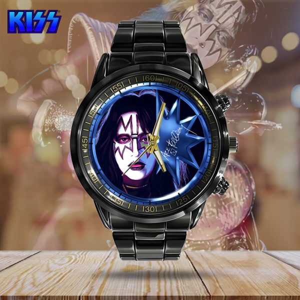 Kiss Band Black Stainless Steel Watch - GNE 622