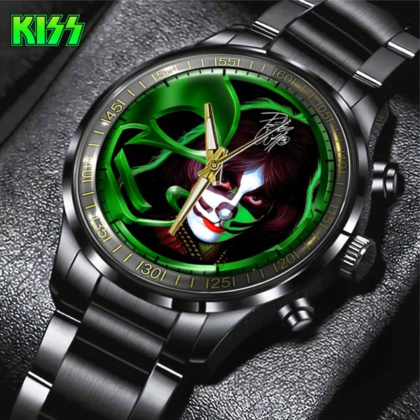 Kiss Band Black Stainless Steel Watch - GNE 624