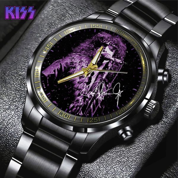 Kiss Band Black Stainless Steel Watch - GNE 685