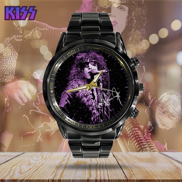 Kiss Band Black Stainless Steel Watch - GNE 685