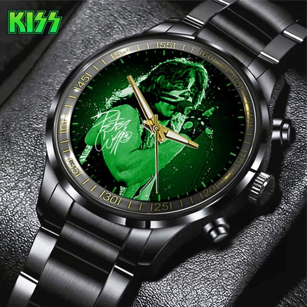 Kiss Band Black Stainless Steel Watch - GNE 686