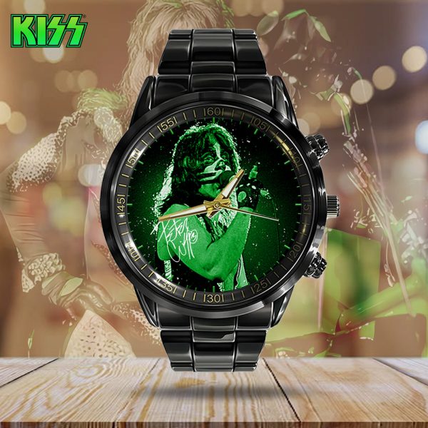 Kiss Band Black Stainless Steel Watch - GNE 686