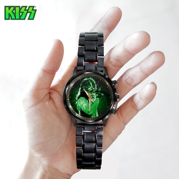 Kiss Band Black Stainless Steel Watch - GNE 686