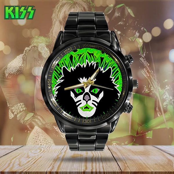 Kiss Band Black Stainless Steel Watch - GNE 715