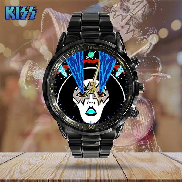 Kiss Band Black Stainless Steel Watch - GNE 716