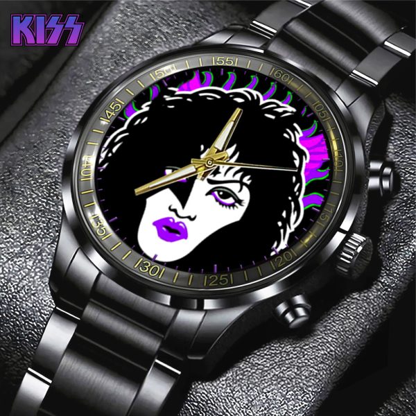 Kiss Band Black Stainless Steel Watch - GNE 717