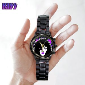 Kiss Band Black Stainless Steel Watch - GNE 717