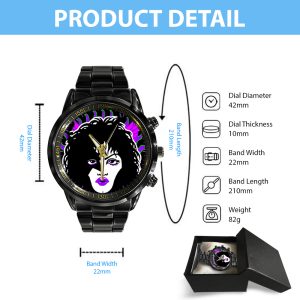 Kiss Band Black Stainless Steel Watch - GNE 717