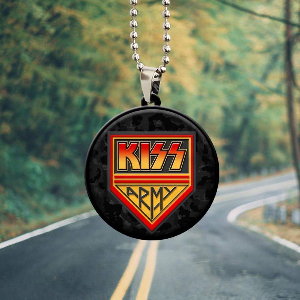 Kiss Band Custom Shape 2-sided Acrylic Car Ornament - GNE 654