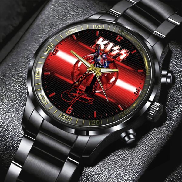 Kiss Band Black Stainless Steel Watch - MAITM 7547