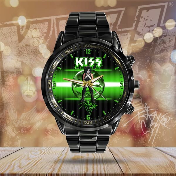 Kiss Band Black Stainless Steel Watch - MAITM 7549