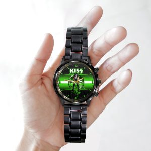 Kiss Band Black Stainless Steel Watch - MAITM 7549