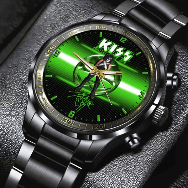 Kiss Band Black Stainless Steel Watch - MAITM 7549