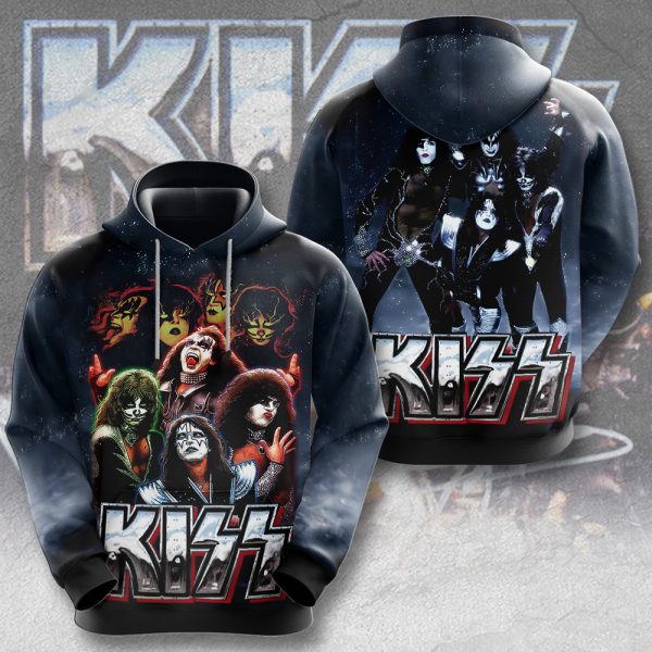 Kiss Band 3D Apparel - HUANNM 5571