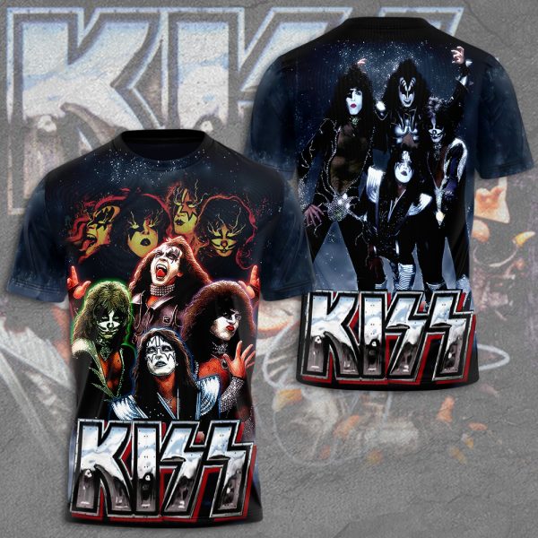 Kiss Band 3D Apparel - HUANNM 5571