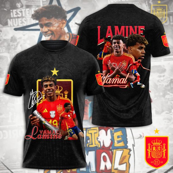 Lamine Yamal x Spain National Football Team 3D Apparel - HOATT 5689