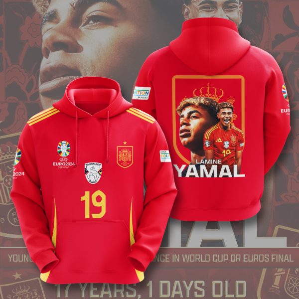 Lamine Yamal x Spain National Football Team 3D Apparel - HOATT 5690