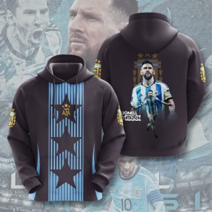 Lionel Messi x Argentina National Football Team 3D Apparel - HOATT 5600