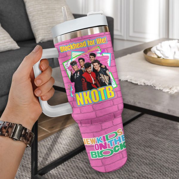 NKOTB 40oz Stanley Tumbler - ANHNV 4882