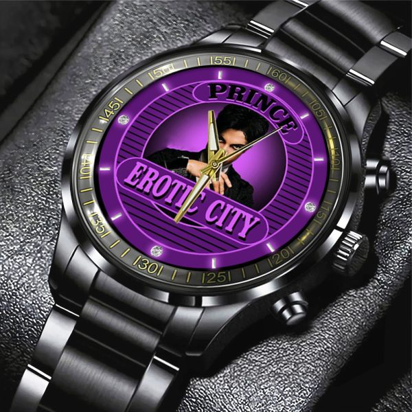 Prince Black Stainless Steel Watch - GNE 788