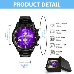 Prince Black Stainless Steel Watch - GNE 787