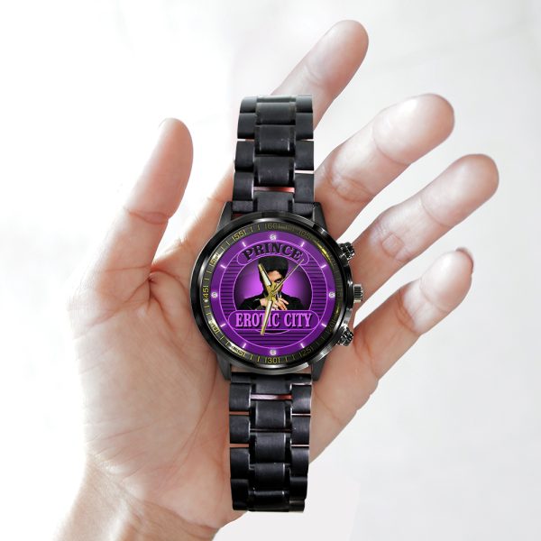 Prince Black Stainless Steel Watch - GNE 788