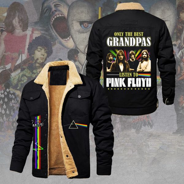 Pink Floyd 2D Winter Fleece Jacket - HUANNM 5498