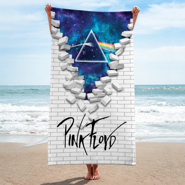 Pink Floyd Rectangle Beach Towel - HOATT 5716