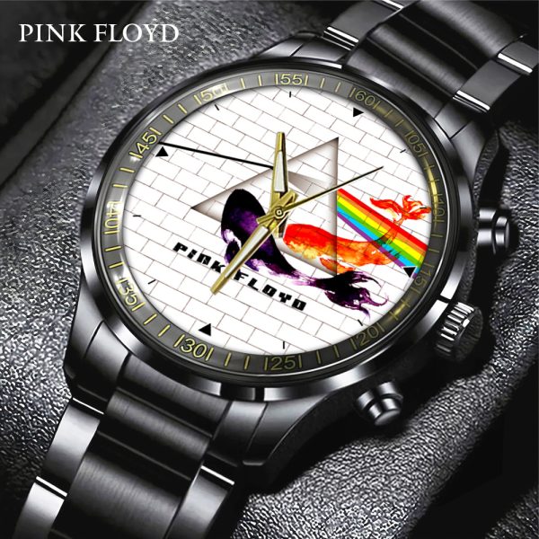 Pink Floyd Black Stainless Steel Watch - GNE 661